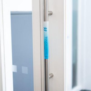 New Self Cleaning Antimicrobial Door Handle Wrap 10.16 X 15.24 medicamark